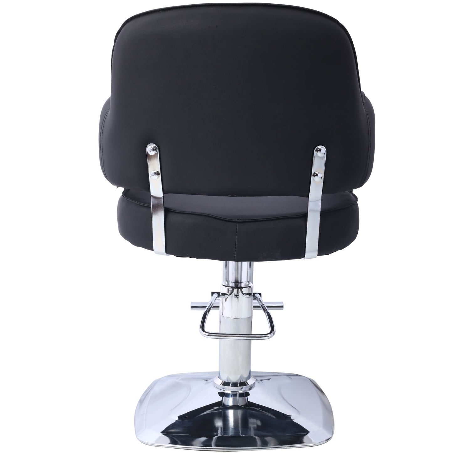 Salon Styling Chair for Hair Stylist Wide Seat, Hair Salon Chair Heavy Duty, Beauty Spa Cosmetology Shampoo Hairdressing Eq,black,square base