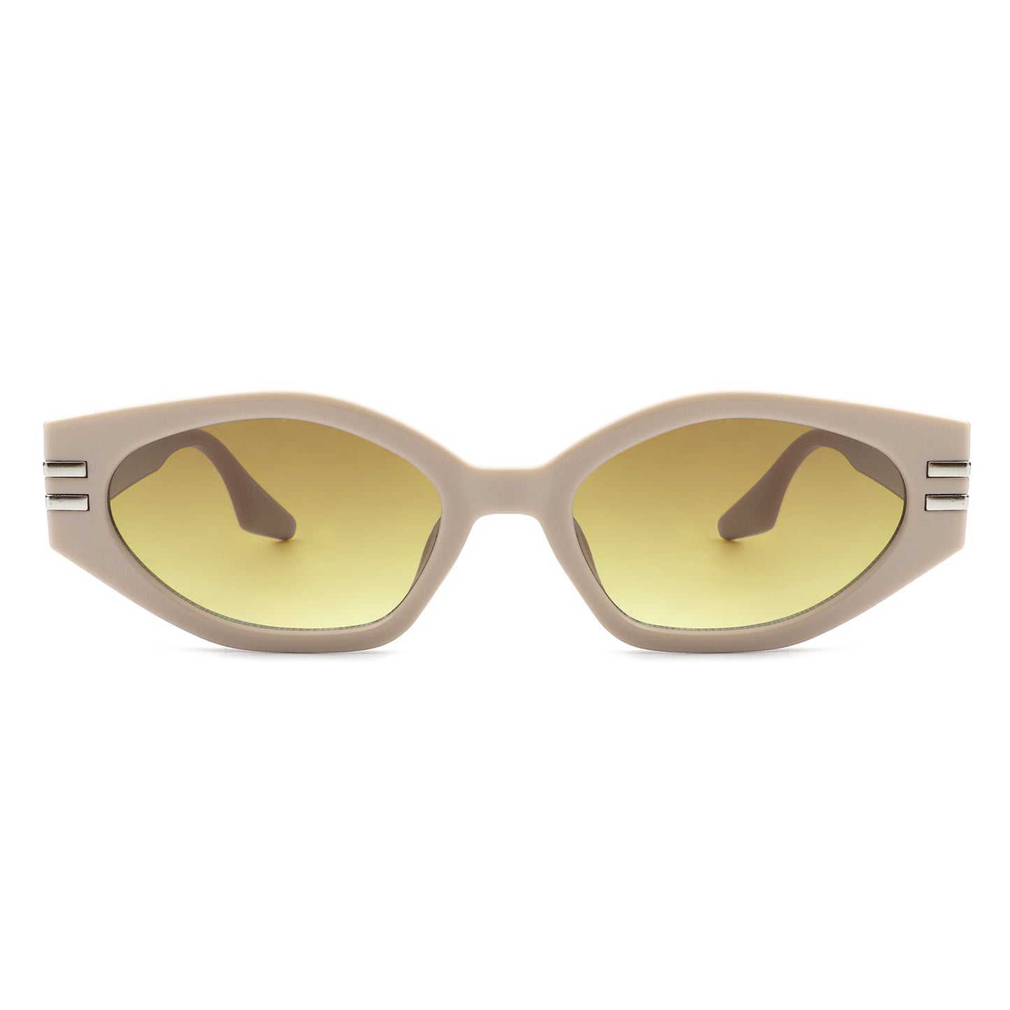 Oval Slim Retro Narrow Cat Eye Fashion Sunglasses