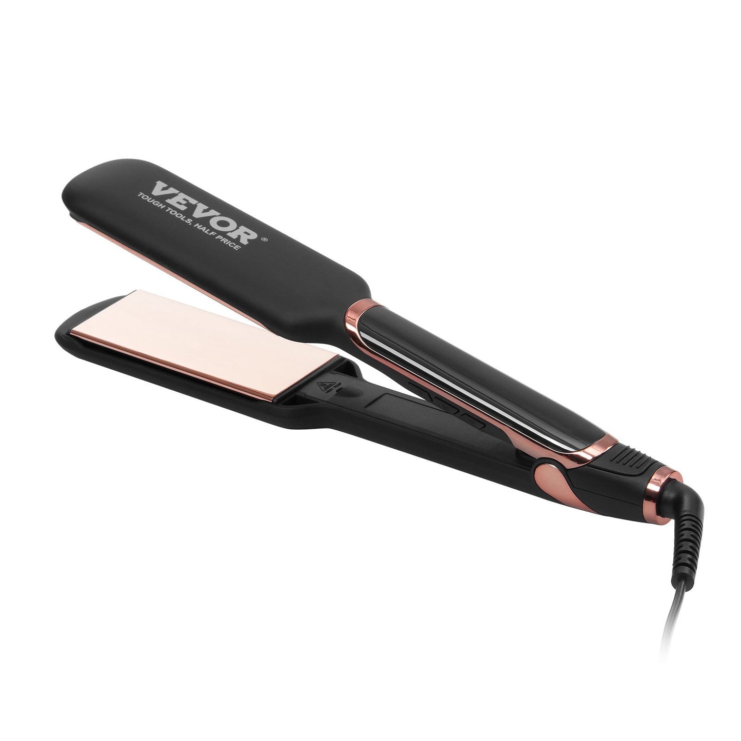 SKYSHALO Titanium Hair Straightener, 2-inch - Features Infrared, Negative Ions, Dual Voltage (110V/240V), LCD Screen & 11 Temperature Settings, Ideal for Salon, Home & Travel