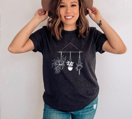 Just One More Plant Shirt, Plant Lady T-Shirt, Plant Lover Gift, Gardening Shirt, Plant Mom Shirt, Gardening Shirt, Plant Mom Shirt,