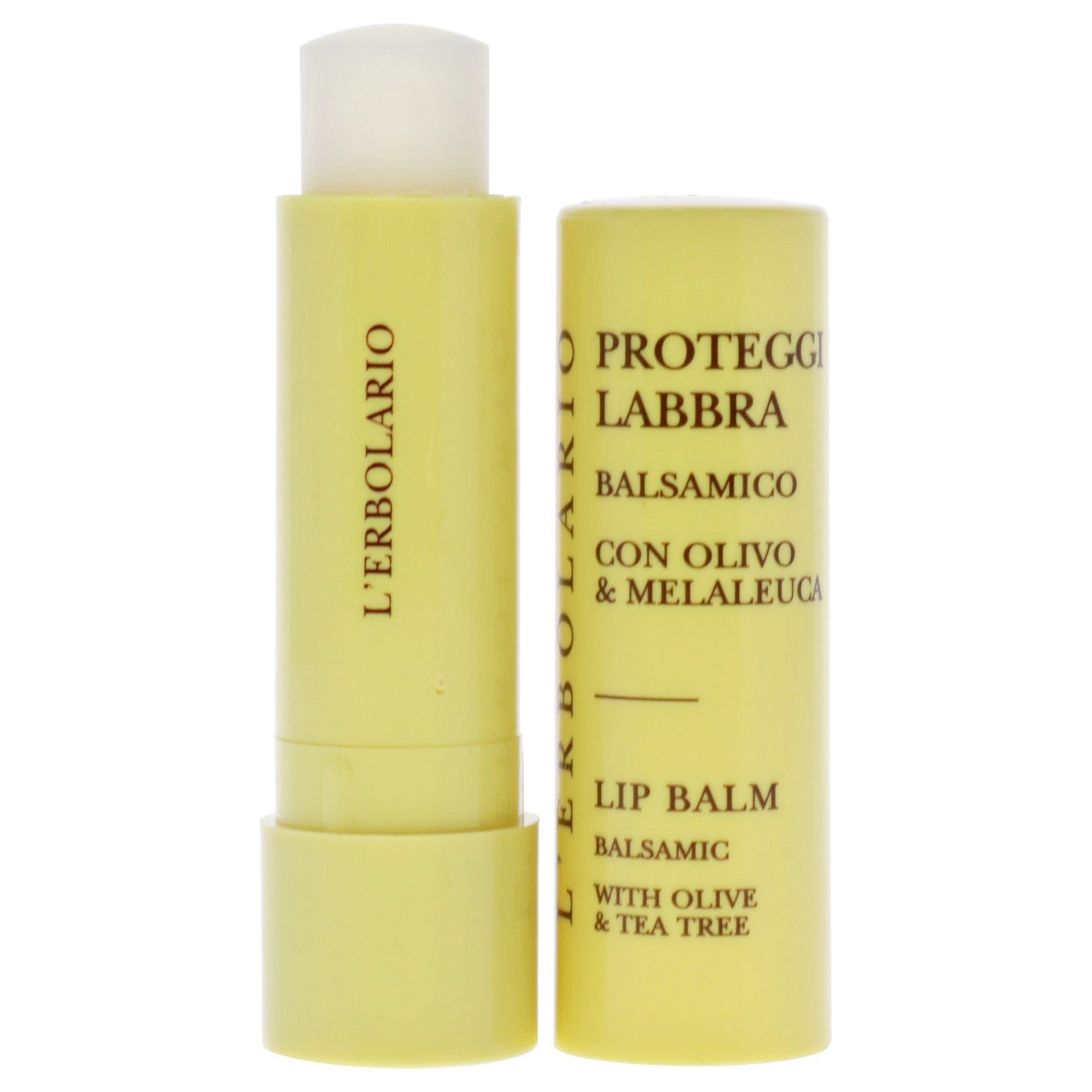 Lip Balm - Olive and Tea Tree by LErbolario for Unisex - 0.15 oz Lip Balm