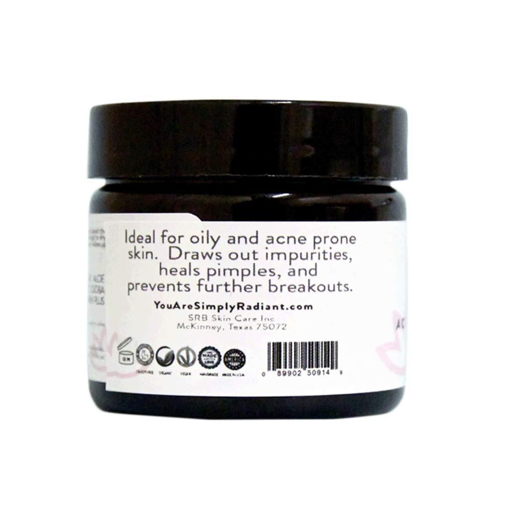 Organic Face Mask to Unclog Pores and Reduce Blackheads Peel Off Mask Activated Charcoal 2 fl oz