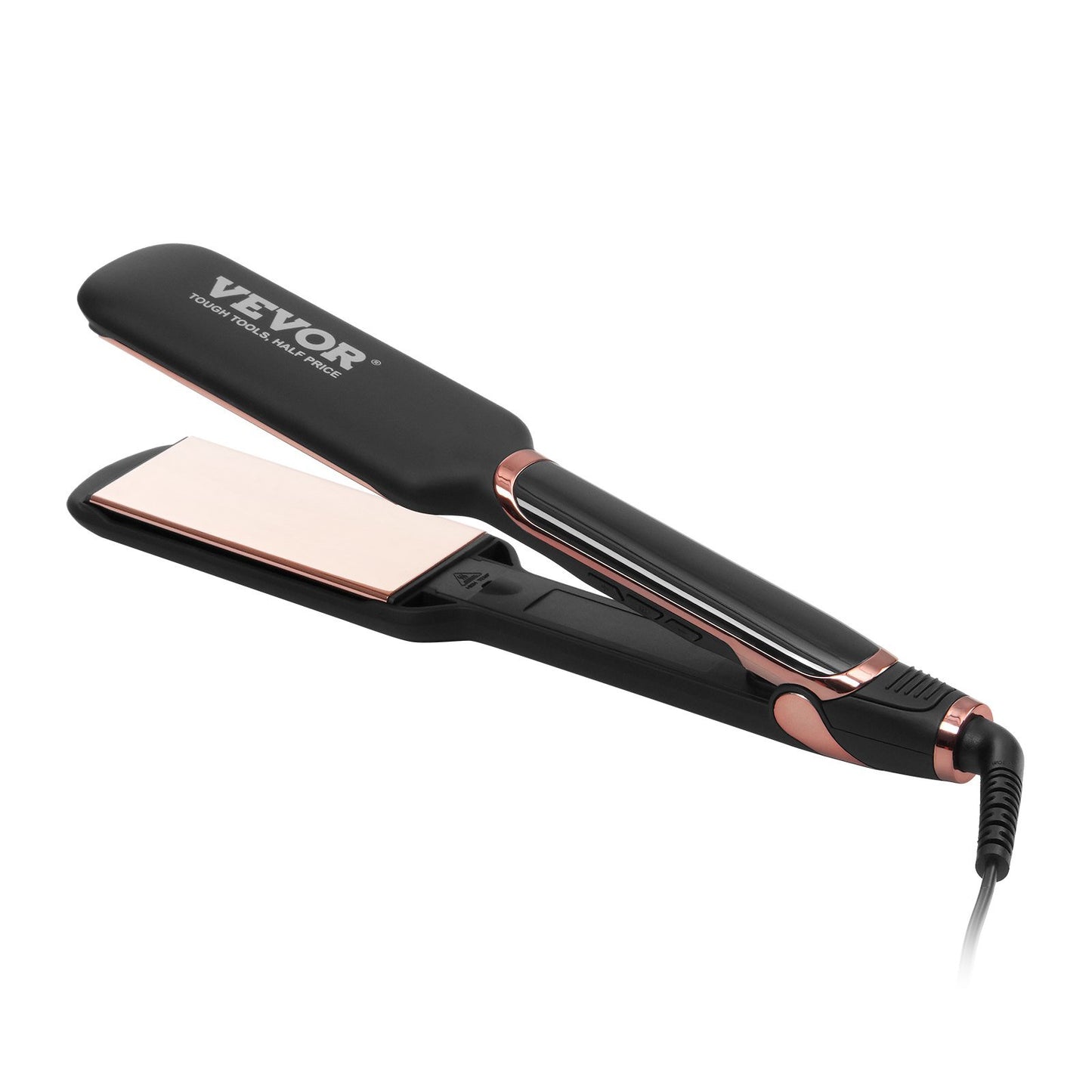 SKYSHALO Titanium Hair Straightener, 2-inch - Features Infrared, Negative Ions, Dual Voltage (110V/240V), LCD Screen & 11 Temperature Settings, Ideal for Salon, Home & Travel