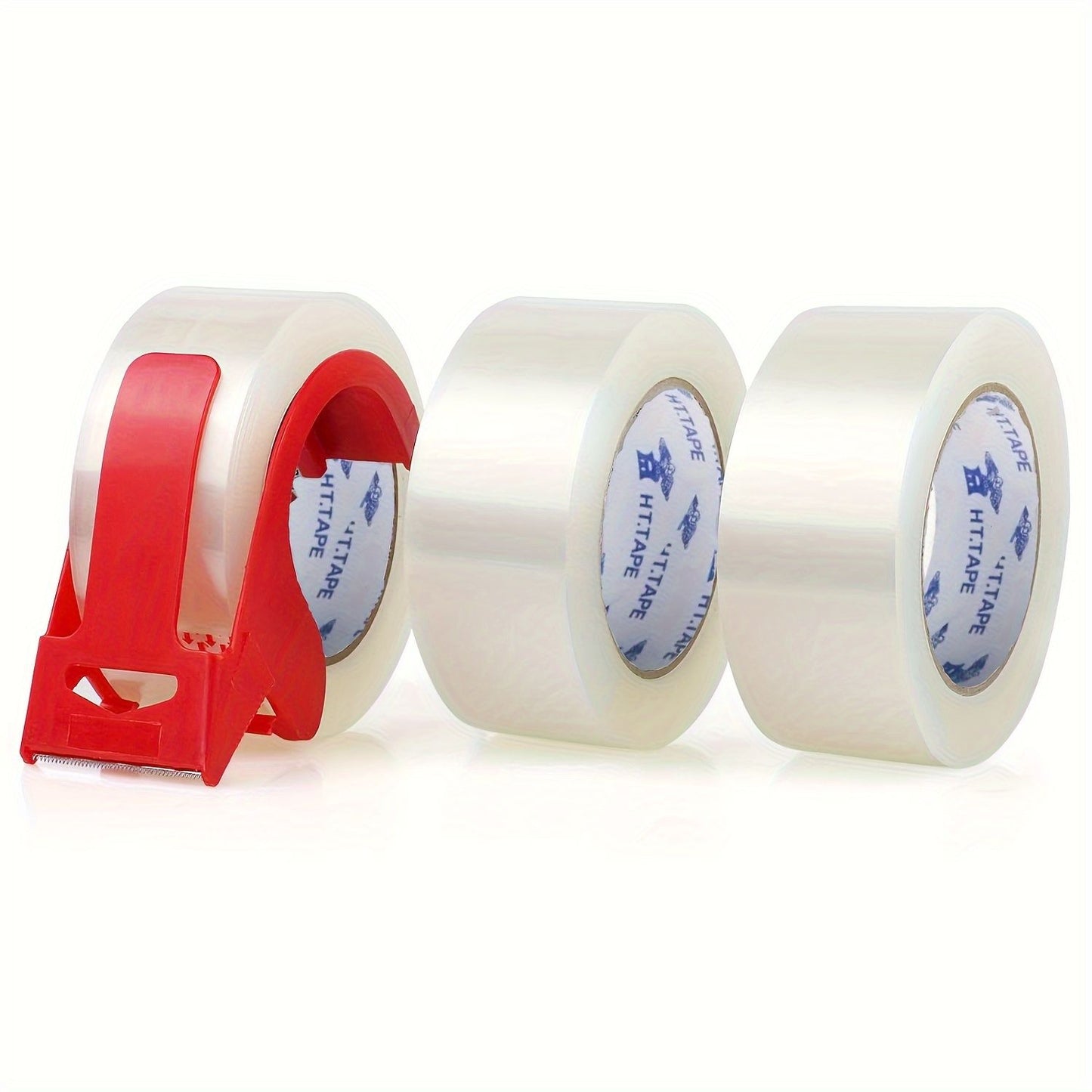 Clear Packing Tape, Heavy Duty Packaging Tape for Shipping Packaging Moving Sealing, 2.5 inches Wide, 90 Yards Per Roll