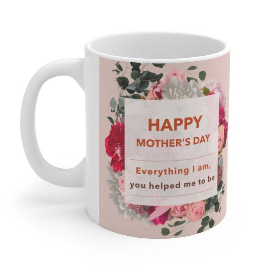 Happy Mother's Day Floral Theme Mug 11oz