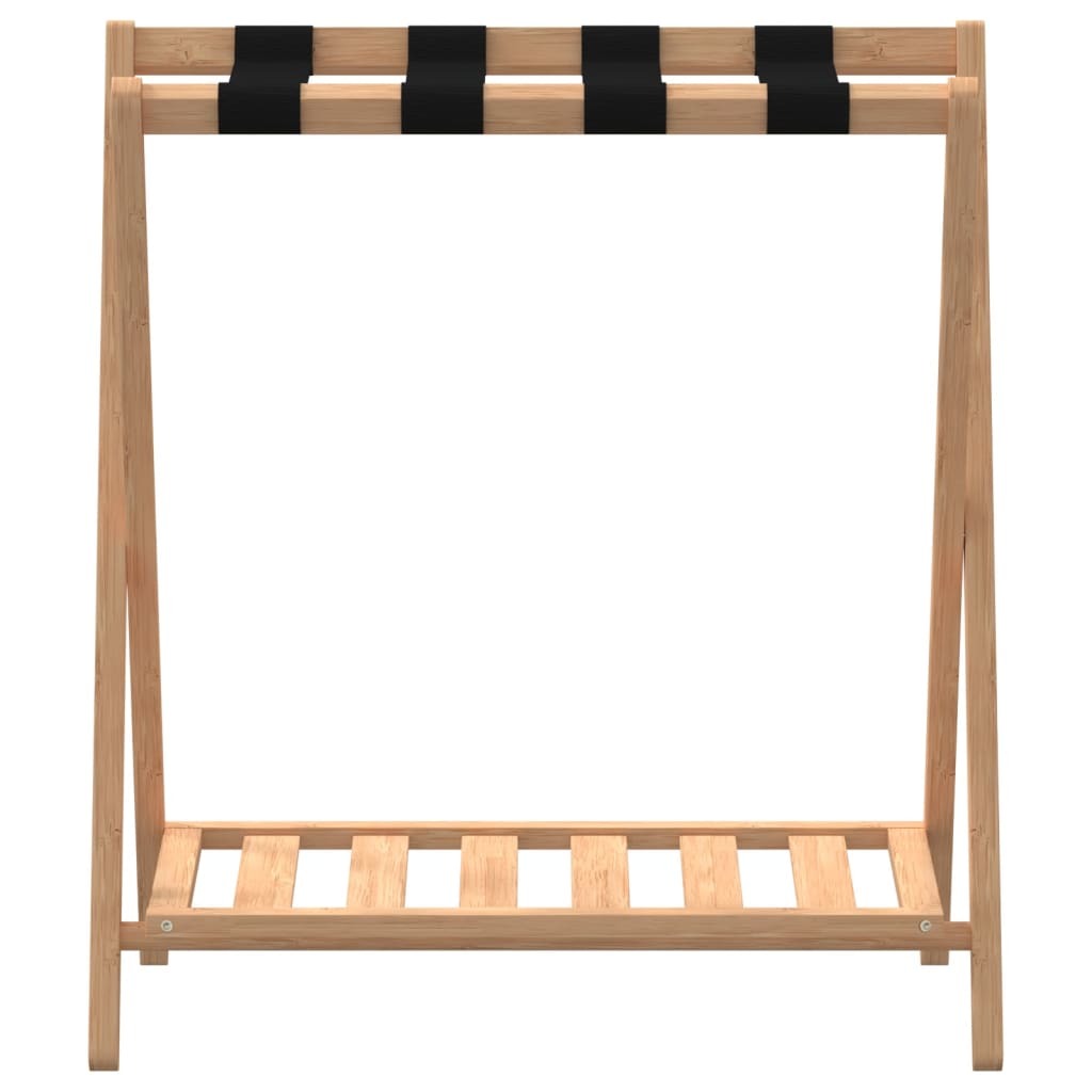 Luggage Rack 26.8"x15"x22.8" Bamboo