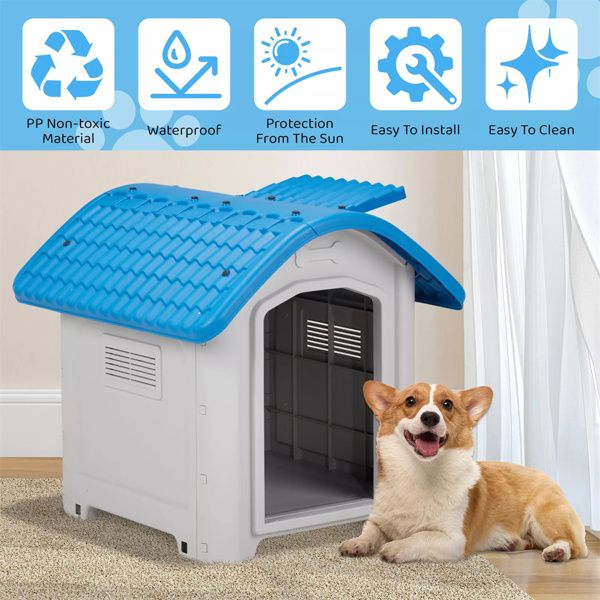 28.7"Large plastic pet house/dog house