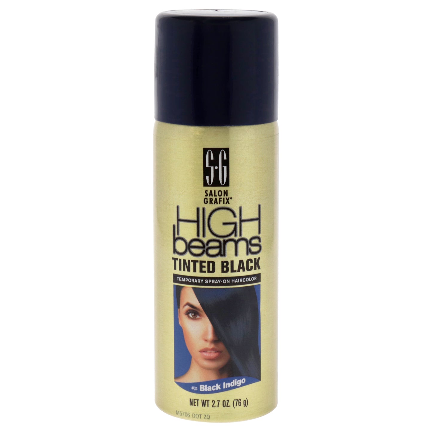 High Beams Tinted Black Temporary Spray - 34 Black Indigo