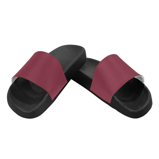 Flip-Flop Sandals, Dark Red Womens Slides