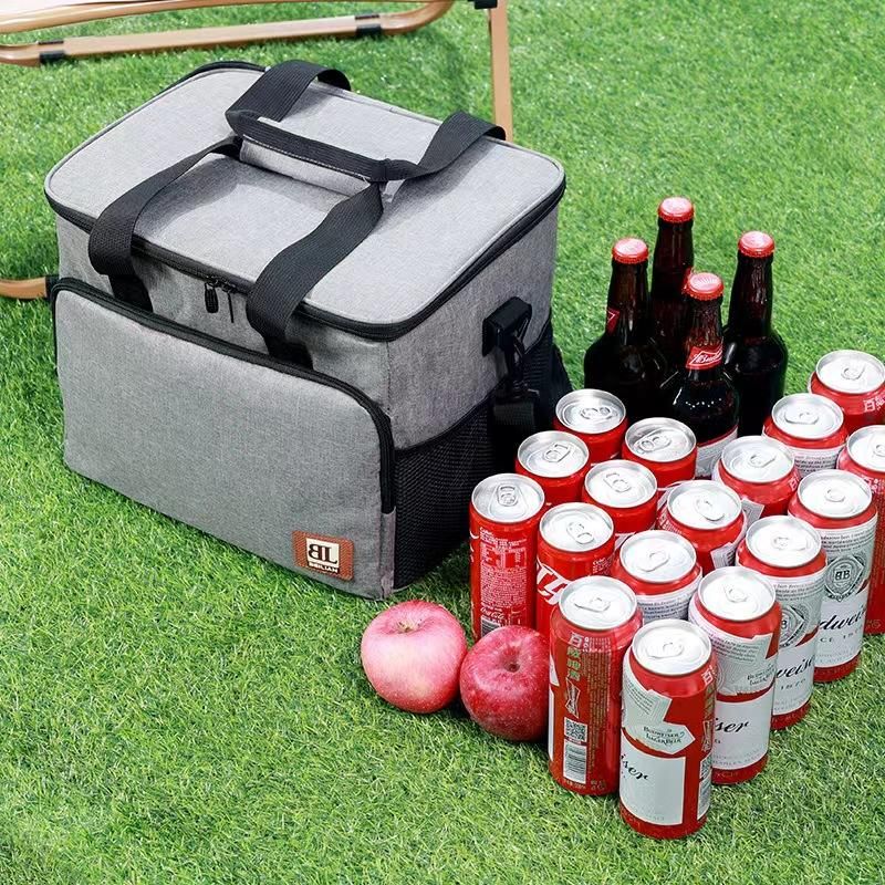 New Portable Insulated Bag Outdoor Large-Capacity Lunch Box Waterproof Cooler Ice Travel Picnic Bag