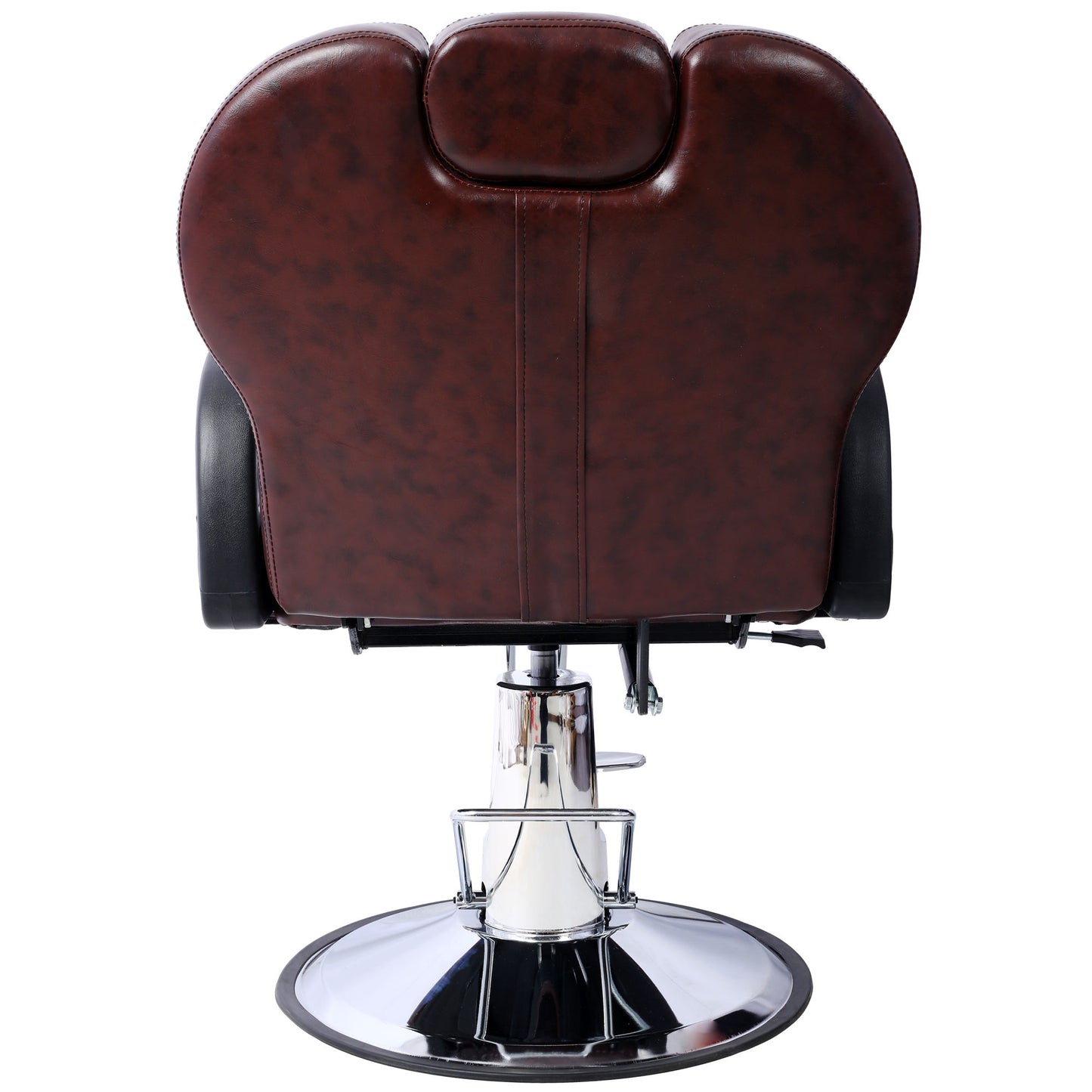 Artist hand Hair Stylist All Purpose Barber Chair for Barbershop Salon Chair,Heavy Duty Hydraulic Barber Chair Spa Furniture Shampoo Reclining Extra Wider Seat Beauty Hair Salon Equipment ,brown