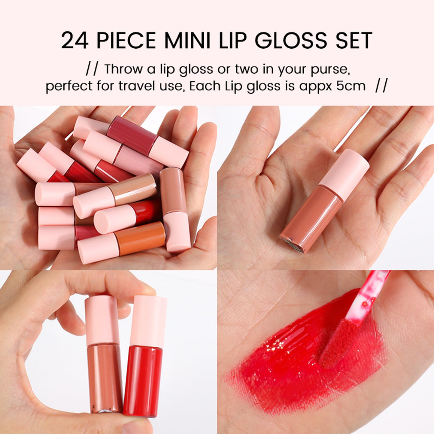 Szvilimz Cosmetics High Quality Longlasting Multi-Colored Lip Gloss Set