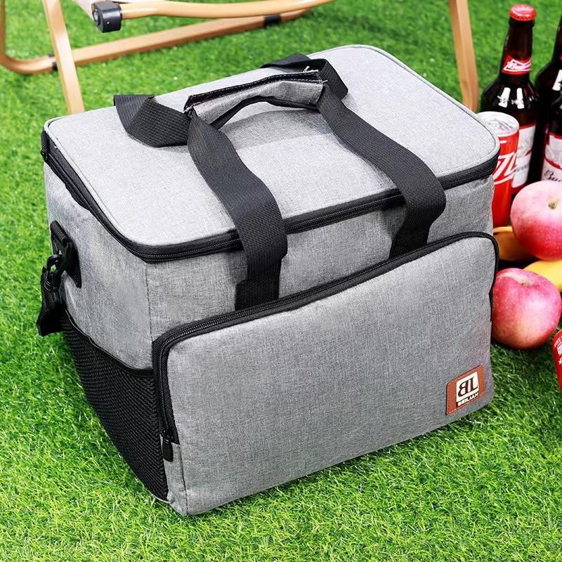 New Portable Insulated Bag Outdoor Large-Capacity Lunch Box Waterproof Cooler Ice Travel Picnic Bag