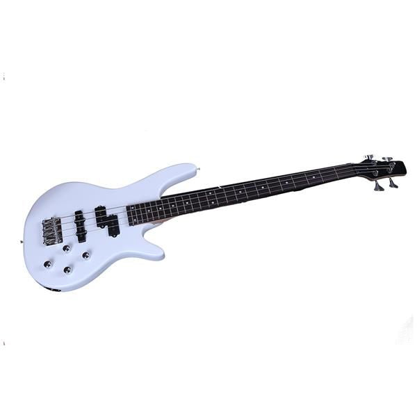 Exquisite Stylish IB Bass with Power Line and Wrench Tool White