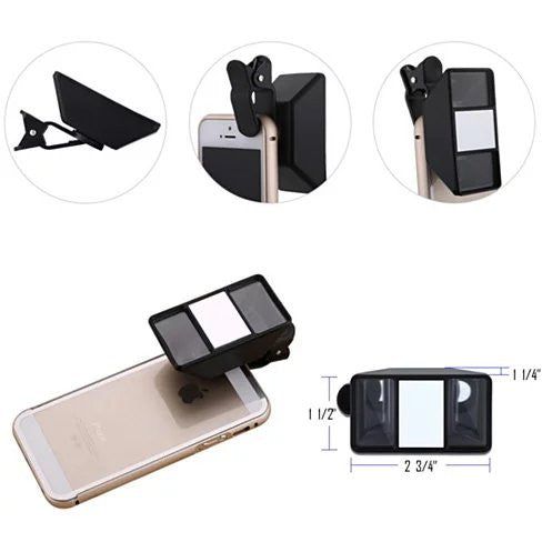 Magical 3D Clip On Lens for your Smart Phone and Tablets