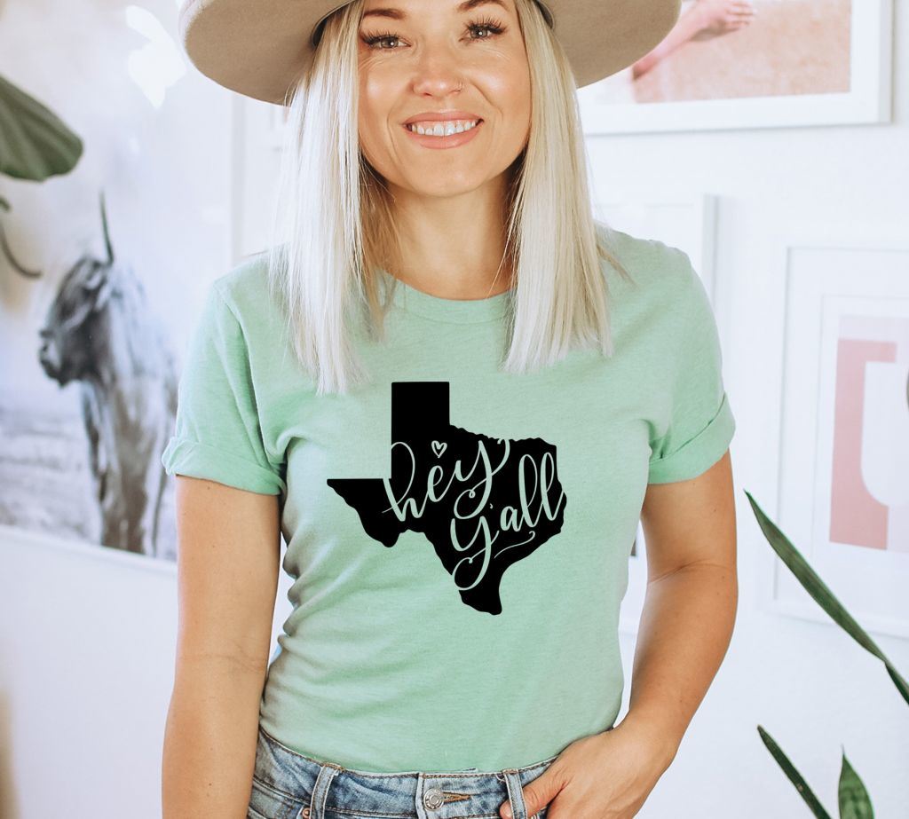 Hey Y'all T-shirt, Southern Top, Sarcastic Tee, Country Concert T-shirt, Gift For Her, Funny Texas Tshirt, Family Shirt, Weekend Tee