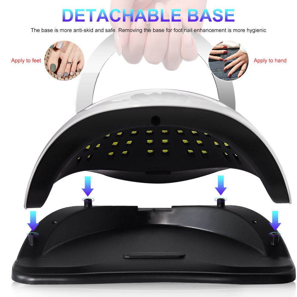 72LEDs Nail Drying Lamp For Manicure Professional Led UV Drying Lamp With Auto Sensor Smart Nail Salon Equipment Tools