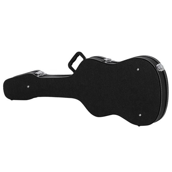 [Do Not Sell on Amazon]Glarry Hard-Shell Electric Guitar Case Flat Surface Black suit for GST, GTL