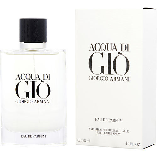 ACQUA DI GIO by Giorgio Armani EAU DE PARFUM SPRAY REFILLABLE 4.2 OZ