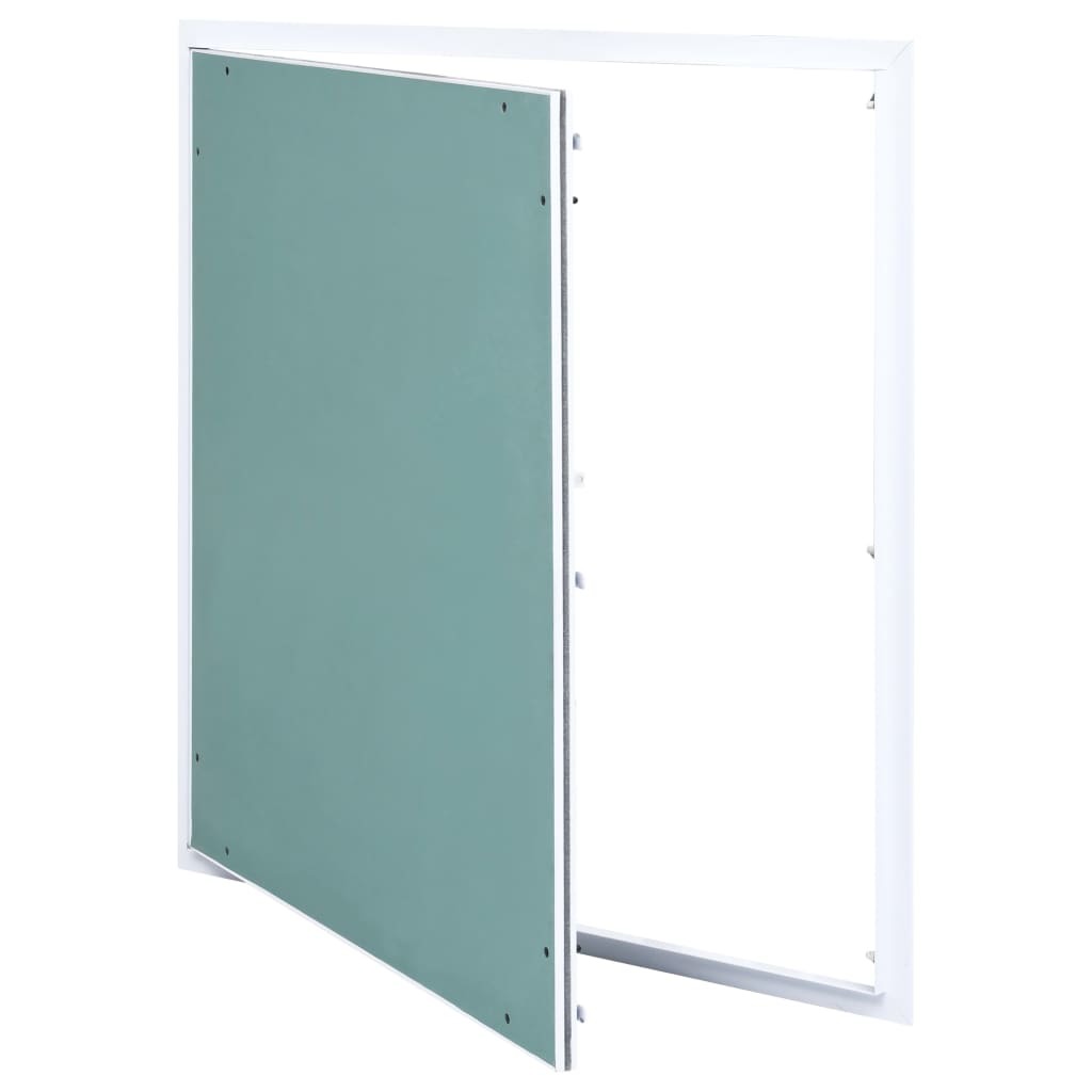 Access Panel with Aluminum Frame and Plasterboard 11.8"x11.8"