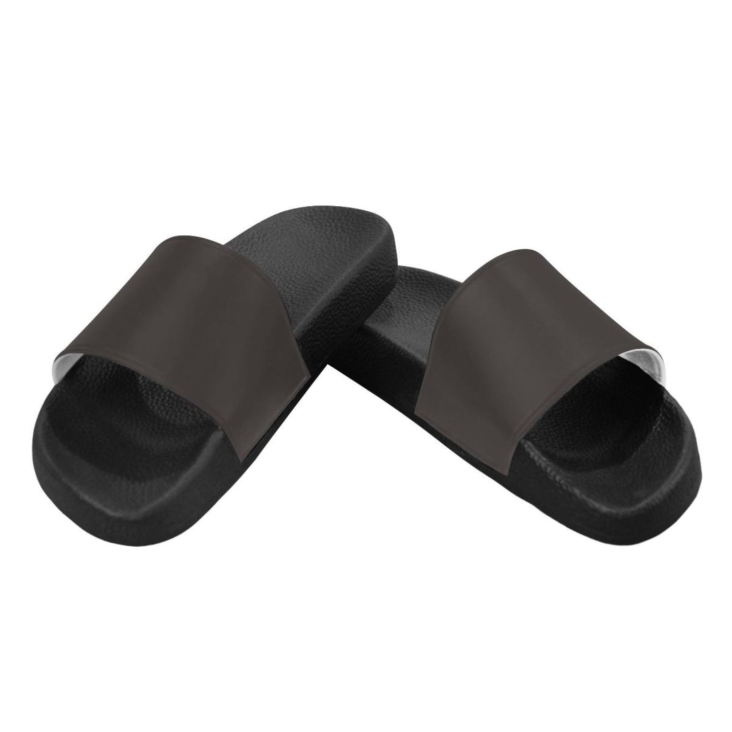 Flip-Flop Sandals, Dark Brown Womens Slides