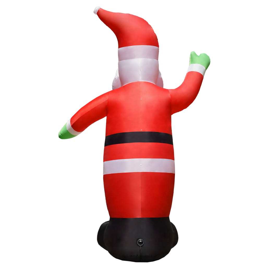 Inflatable Santa Claus with LEDs Christmas Decoration IP44 14.8'