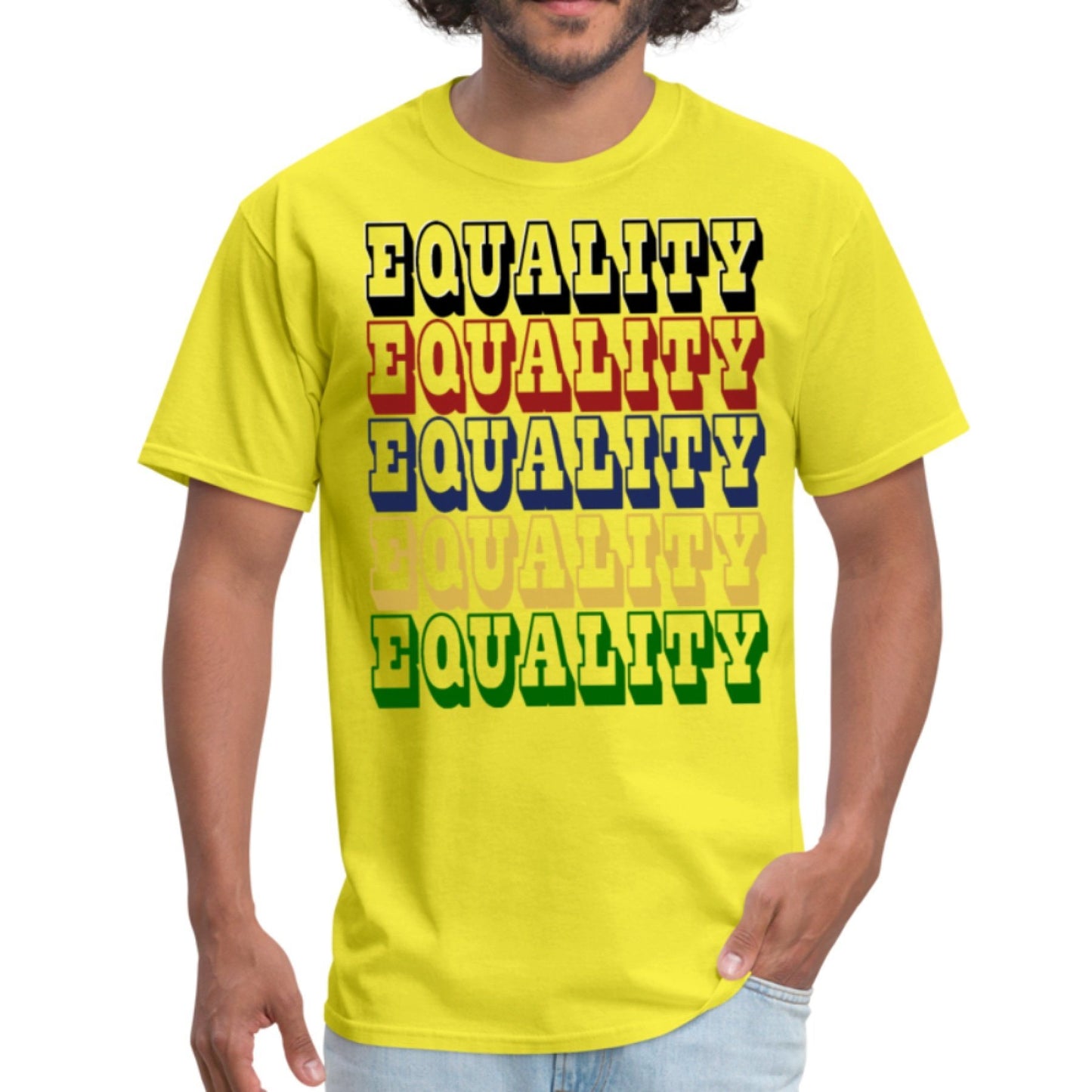 Men's Short Sleeve T-Shirt, Equality Graphic Tee