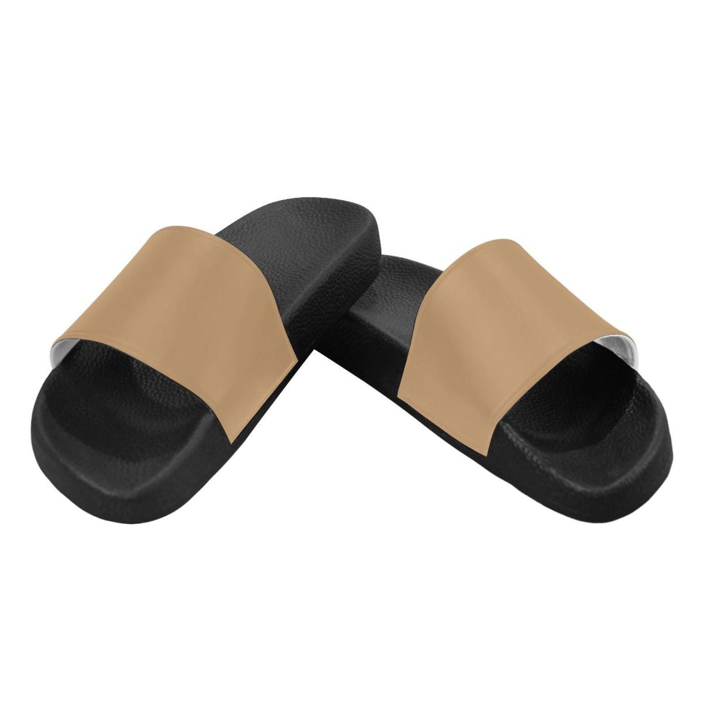 Flip-Flop Sandals, Light Brown Womens Slides