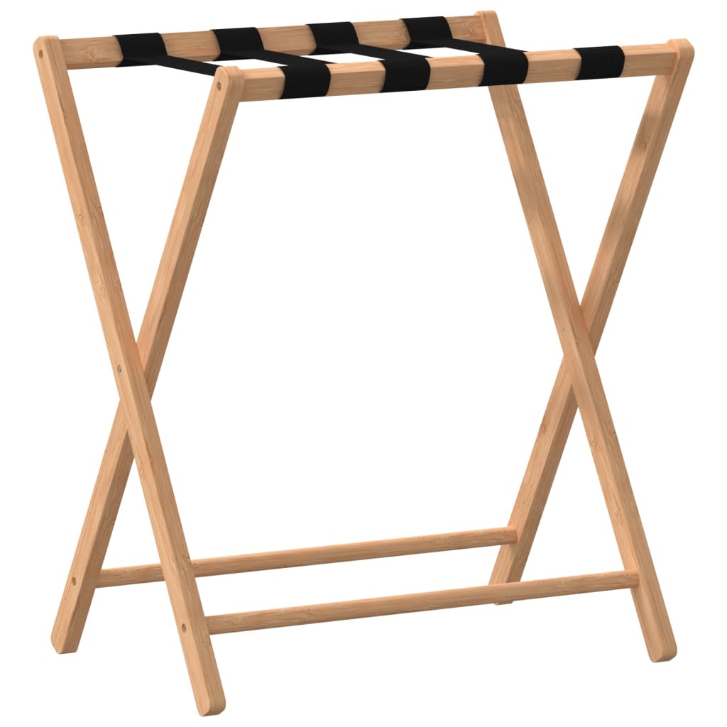 Luggage Rack 27" x 15" x 22.8" Bamboo