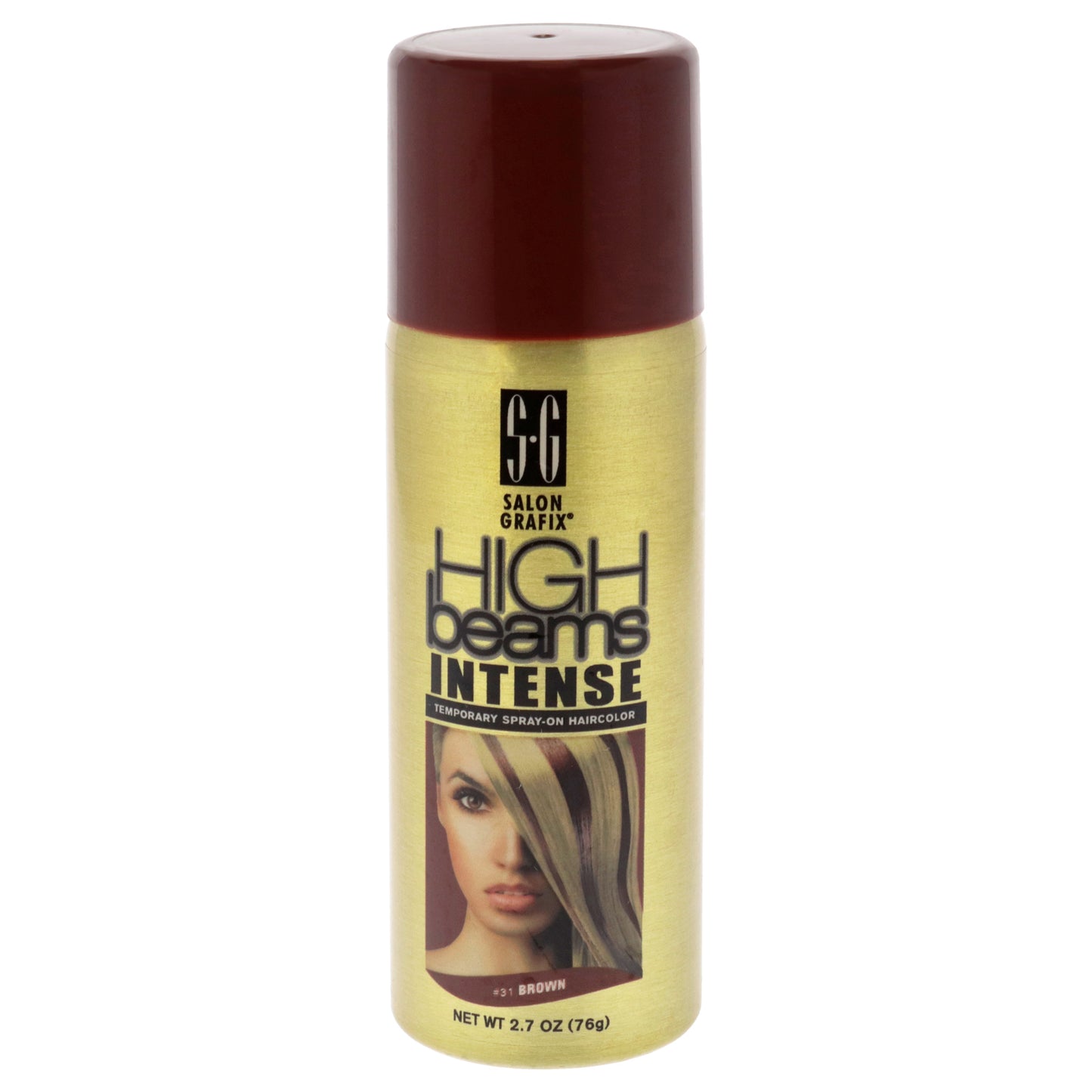 High Beams Intense Temporary Spray - 31 Brown