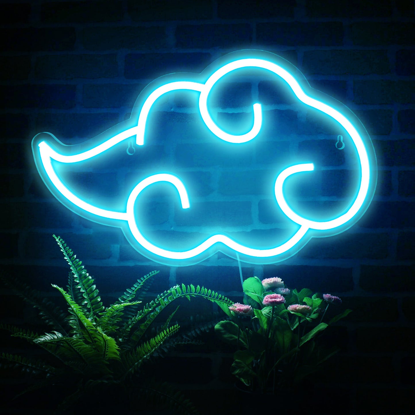 Cloud neon lights, USB Powered LED Neon Signs Night Light, Game Room Bedroom Living Room Decor Lamp Holiday Gift