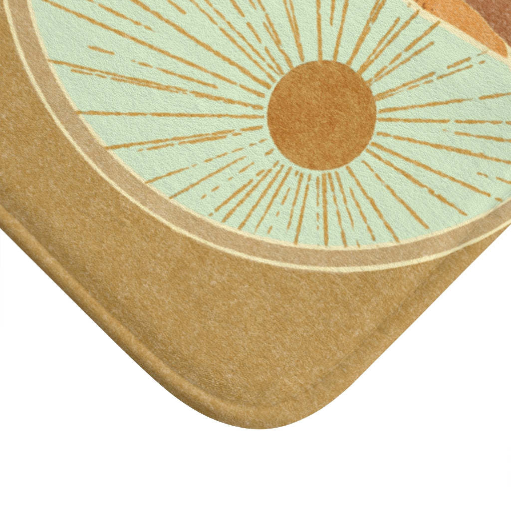 Golden Sun Bath Mat Home Accents