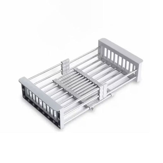 Portable Adjustable Drain Rack for Kitchen Sink