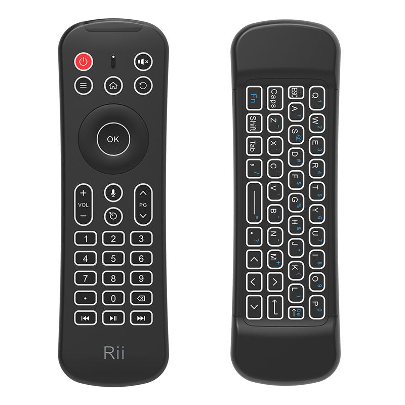 Rii MX6 2.4G Mini Wireless Keyboard Remote Control for Computer, TV, Android Set Top Box