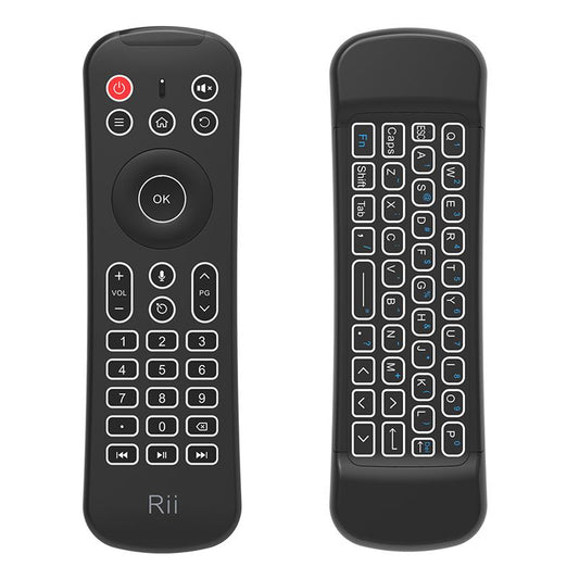 Rii MX6 2.4G Mini Wireless Keyboard Remote Control for Computer, TV, Android Set Top Box