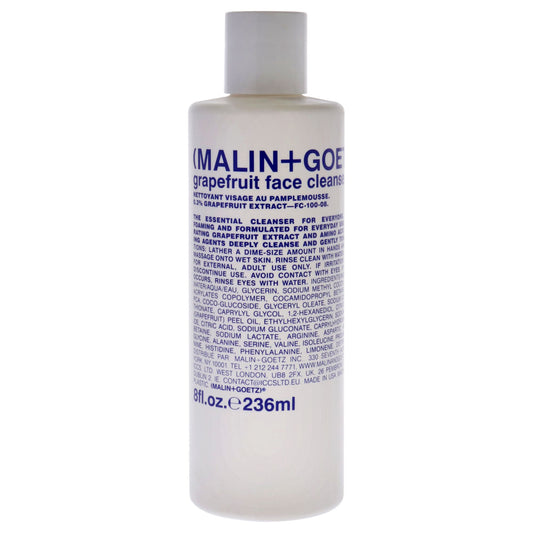 Grapefruit Face Cleanser by Malin + Goetz for Women - 8 oz Cleanser