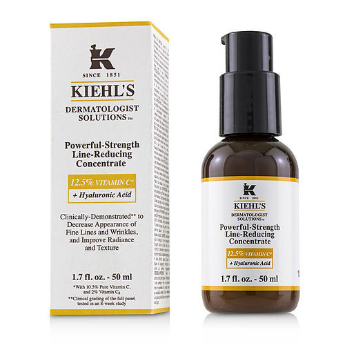 Kiehl's by Kiehl's Dermatologist Solutions Powerful-Strength Line-Reducing Concentrate (With 12.5% Vitamin C + Hyaluronic Acid) --50ml/1.7oz