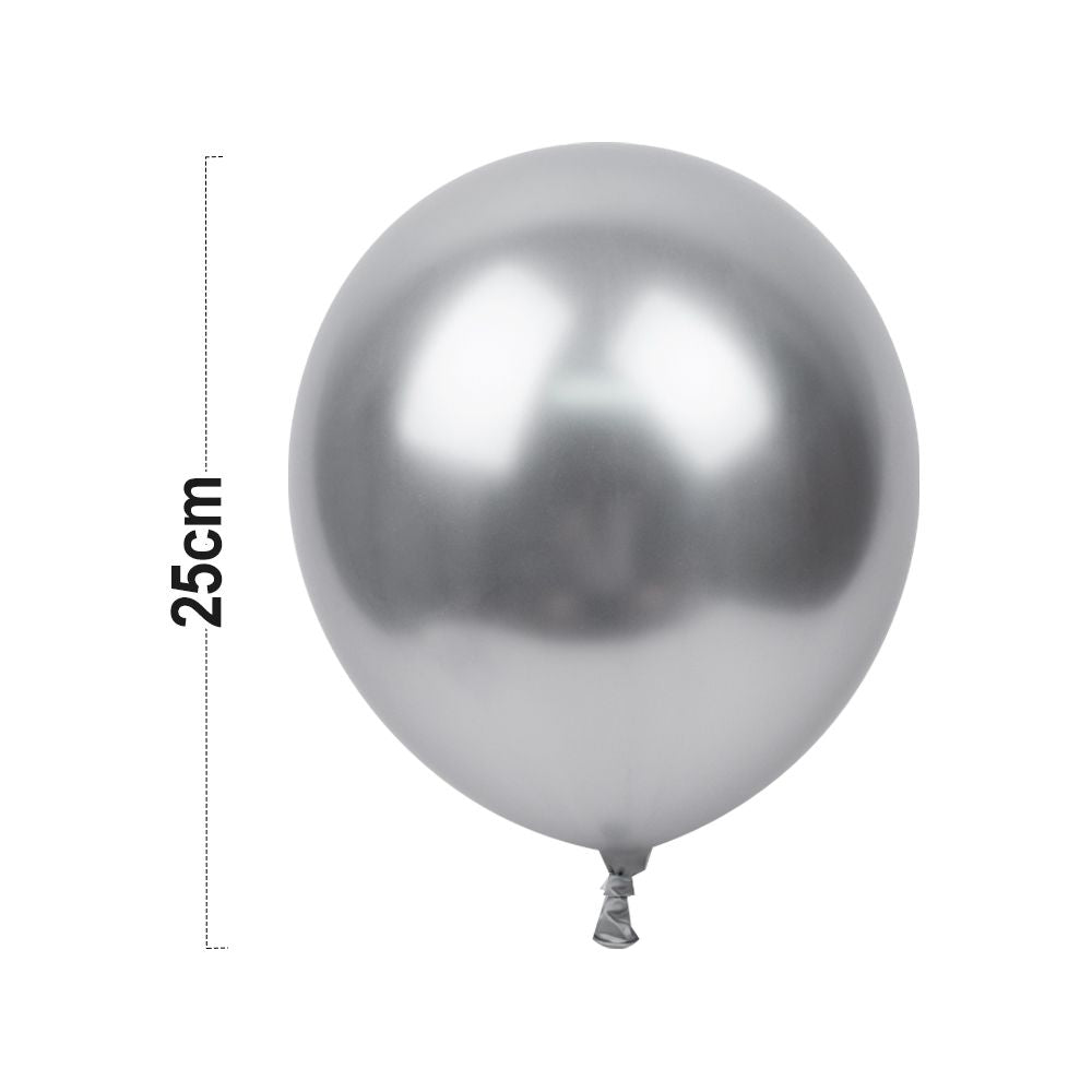 silver balloon 25cm* 600pcs