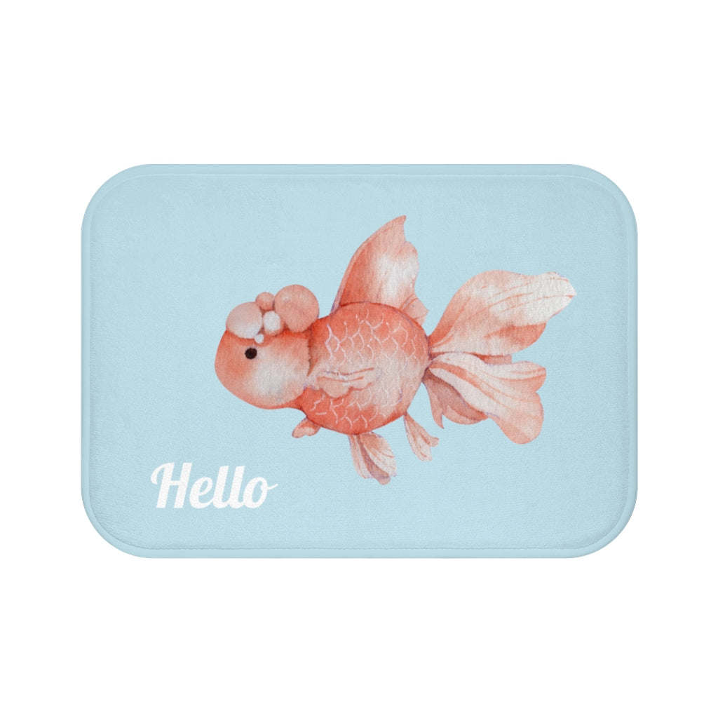 Koi Goldfish Bath Mat