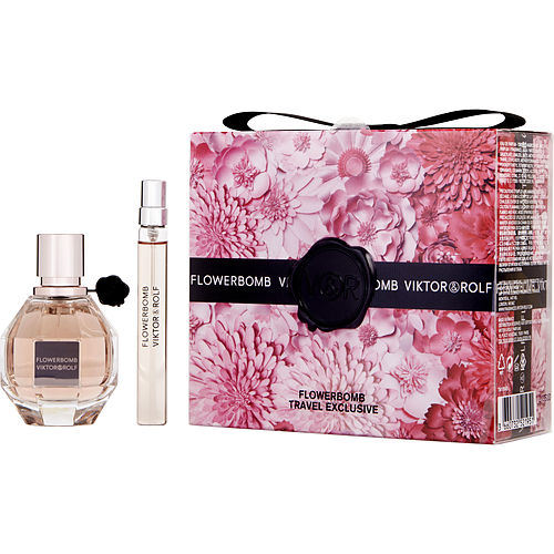 FLOWERBOMB by Viktor & Rolf EAU DE PARFUM SPRAY 1.7 OZ & EAU DE PARFUM SPRAY 0.34 OZ MINI