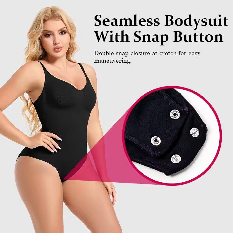 Bodysuit for Women Tummy Control Shapewear Racerback Seamless Sculpting Body Shaper Tank Top