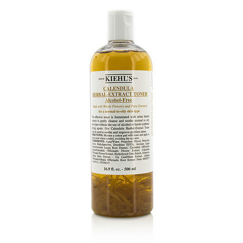 Kiehl's by Kiehl's Calendula Herbal Extract Alcohol-Free Toner ( Normal to Oil Skin ) --500ml/16.9oz