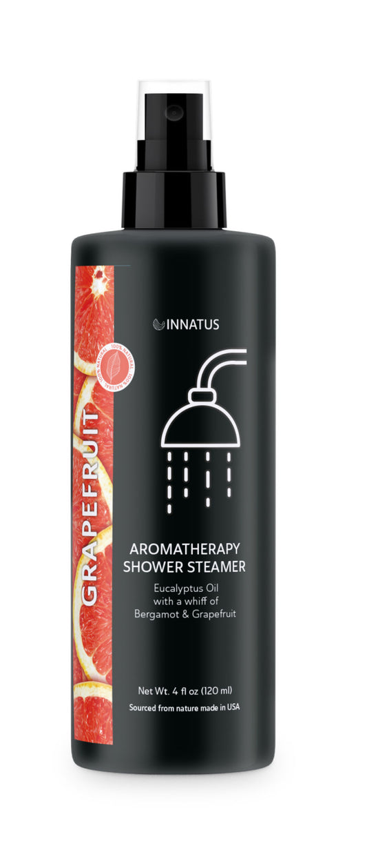 Calming Shower Spray with Eucalyptus & Grapefruit – 4oz Aromatherapy Shower Steamer Mist for Relaxation & Stress Relief – Infused with Bergamot for a Spa-Like Experience – Made in the USA  "