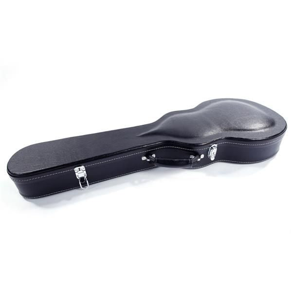 [Do Not Sell on Amazon]Glarry High Grade Electric Guitar Hard Case for GLP Style Electric Guitar Microgroove Bulge Surface Black