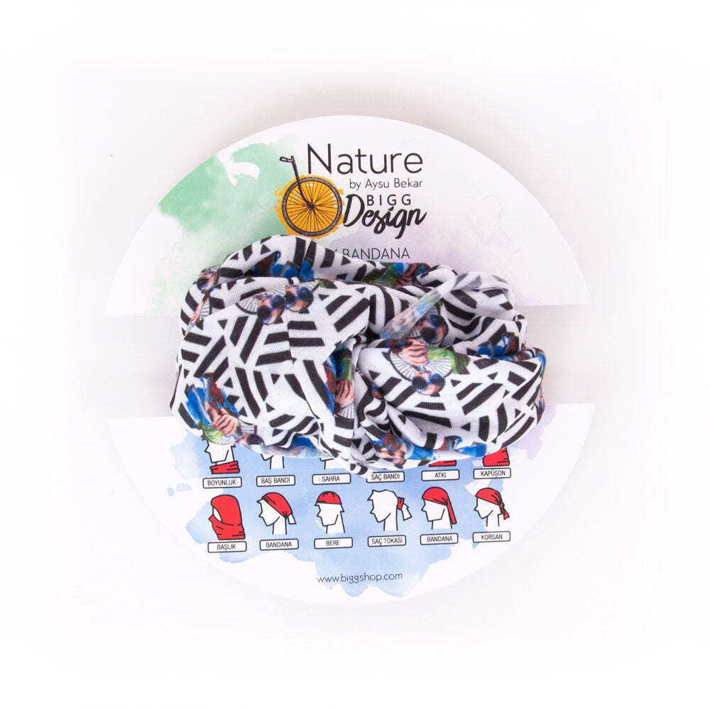 BiggDesign Nature Patterned Bandana