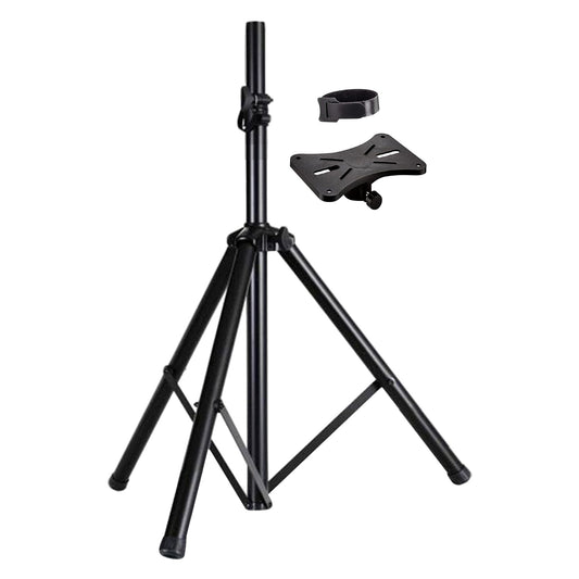 5 Core Speaker Stand Tripod Floor Adjustable Up to 60 Inch DJ Studio Monitor Stands Pole Mount- SS HD 1PK 5FT