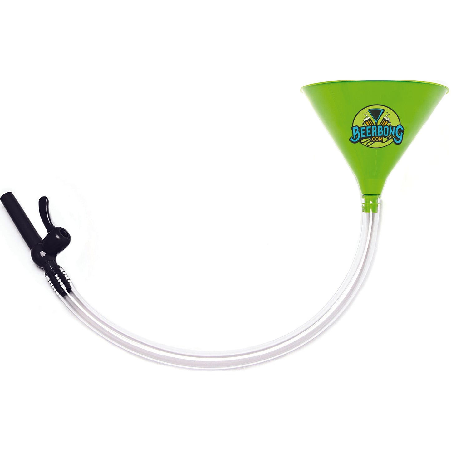 Beer Bong with Valve - 2 Ft. Tube Beer Funnel