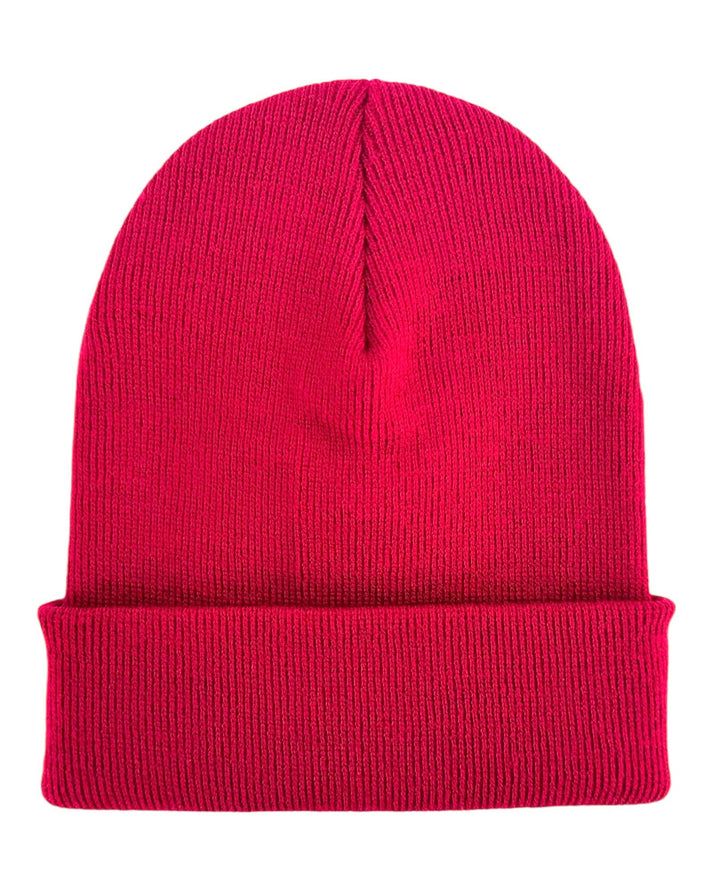 Cuffed Traditional Solid Burnt Maroon