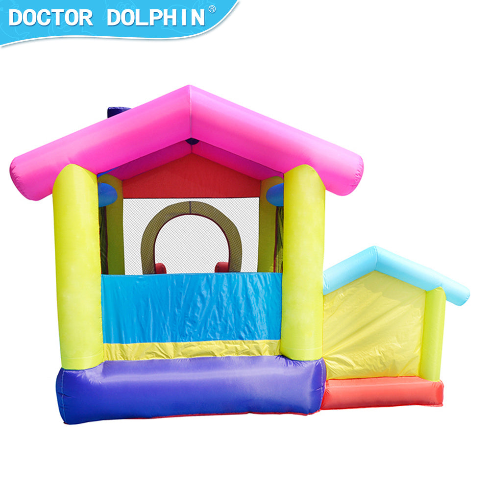 420D and 840D Inflatable Bounce House Bouncy House w/ Slide and 350W Blower