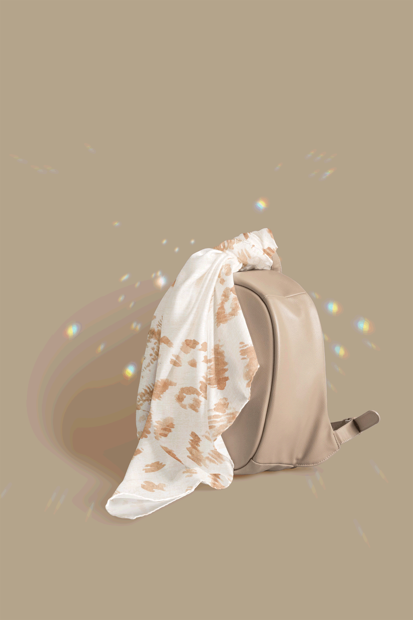 Jaguars Slim Silk Scarf in White